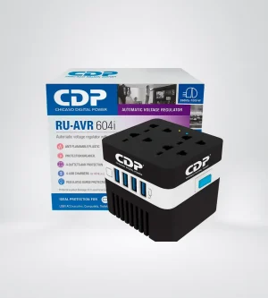 ESTABILIZADOR CDP RU-AVR604i 600VA|300W