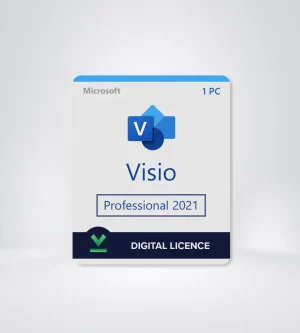 MICROSOFT VISIO PROFESSIONAL 2021 LICENCIA DIGITAL