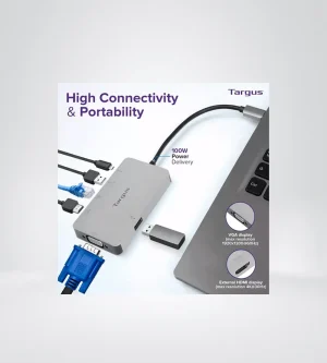 DOCKING STATION TARGUS DOCK419USZ USB-C PD 100W