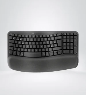 TECLADO LOGITECH ERGO WAVE WIFI|BT GRAPHITE