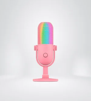 MICROFONO RAZER SEIREN V3 CHROMA SENSOR TOUCH SILENT QUARTZ