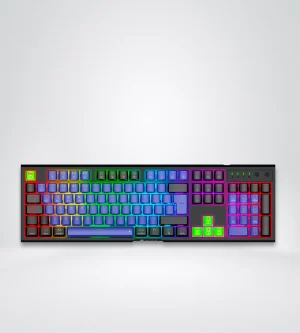 TECLADO MECANICO ANTRYX MK-865 TRIX SWITCH RED WIFI|BT|USB