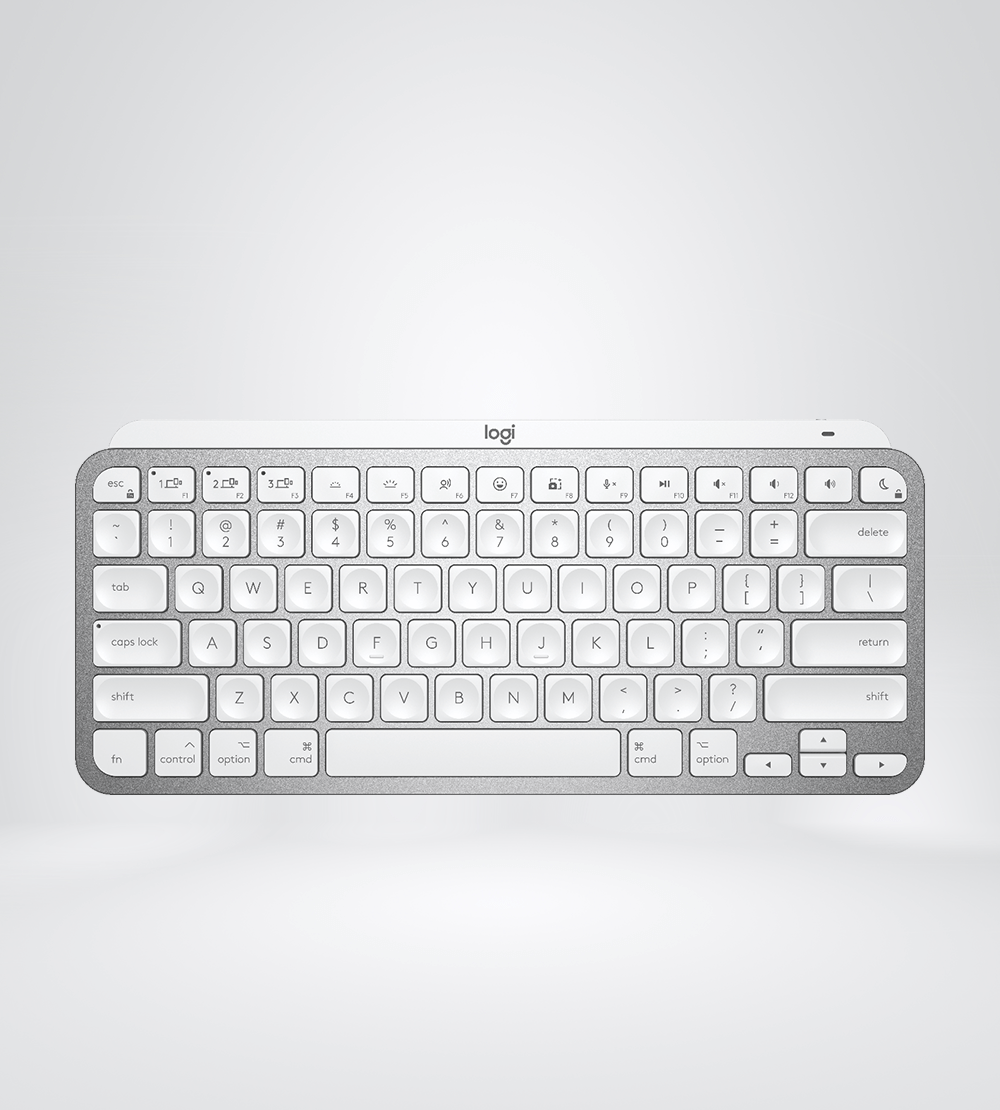 LOGITECH MX KEYS MINI MULTI-DEVICE BT ILUMINADO PALE GREY SPa