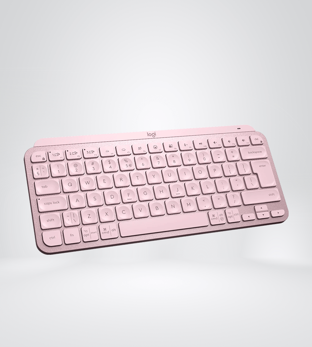 TECLADO LOGITECH MX KEYS MINI MULTI-DEVICE BT ILUMINADO ROSE SPc