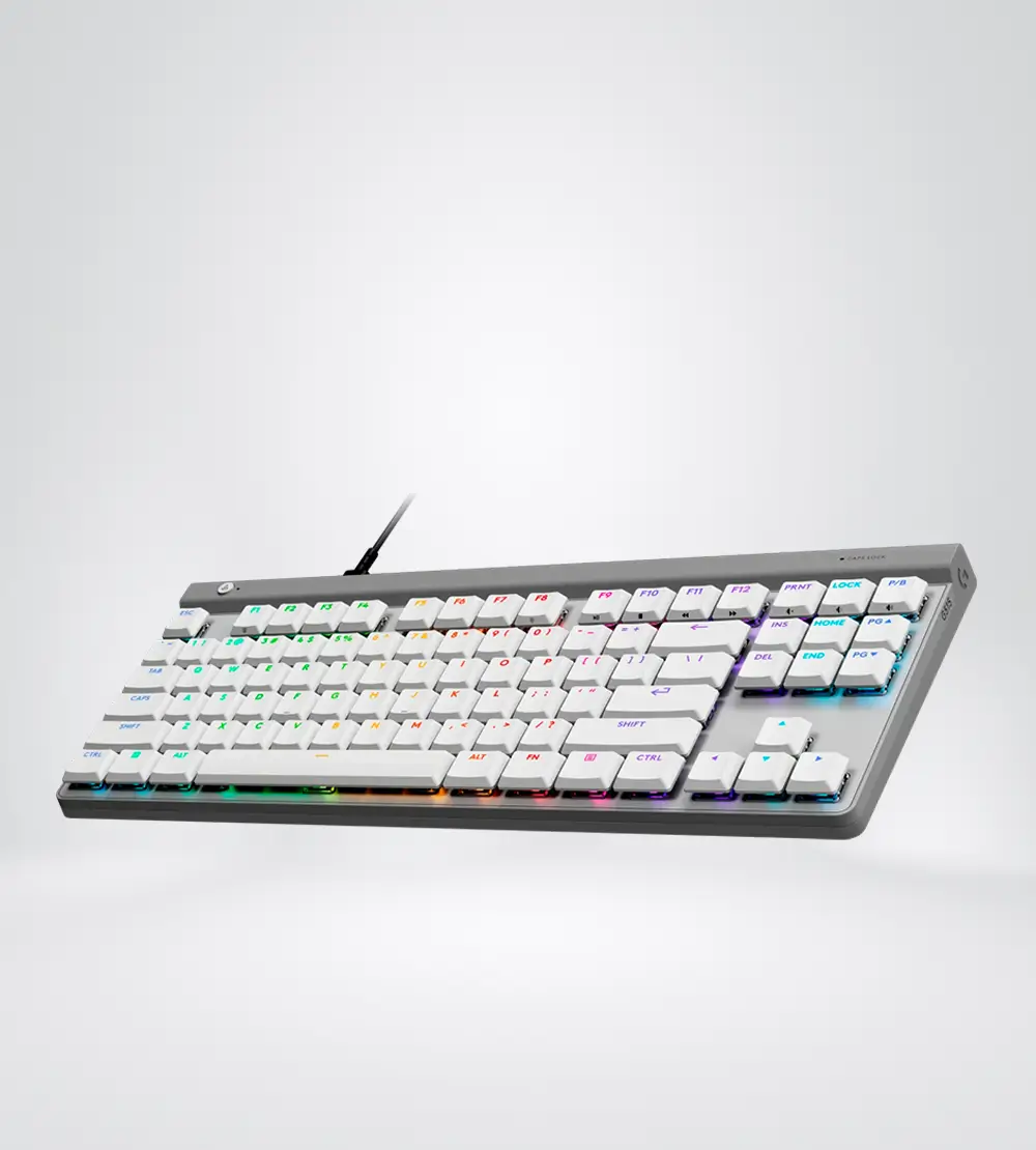 LOGITECH G515 TKL WIRED LIGHTSYNC RGB WHITEb