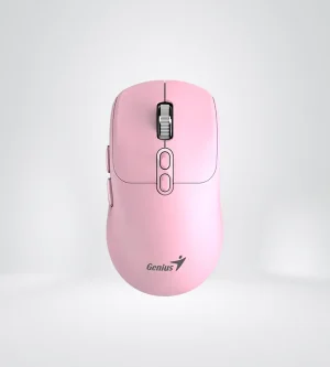MOUSE GENIUS NX-8080S DUAL SILENT AI COPILOT PINK